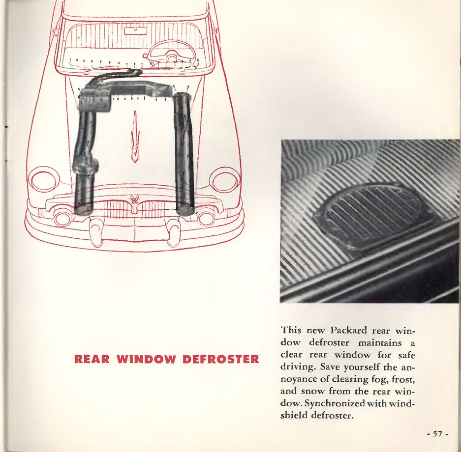 1953 Packard Owners Manual Page 32
